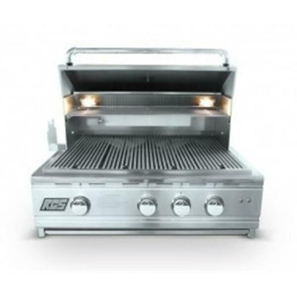 Rcs Gas Grills 30'' Cutlass Pro Series Grill- Blue Led W/Rear Burner RON30a